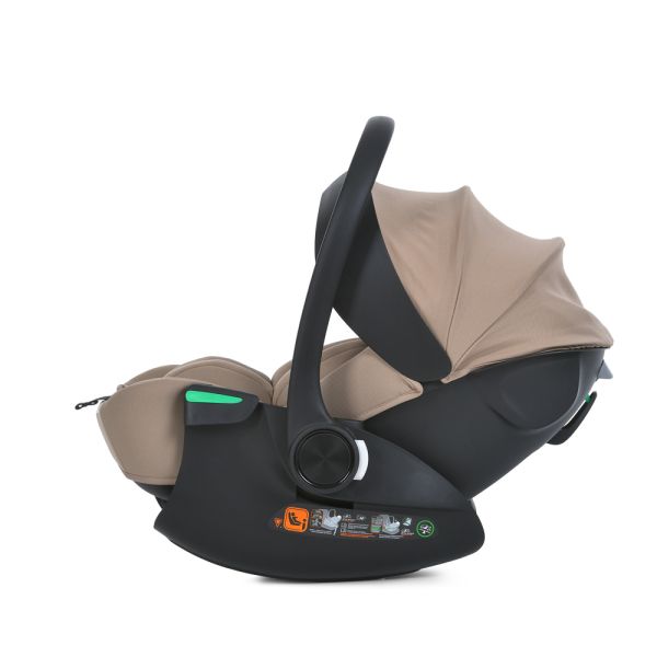 Автокресло El Camino i-FLOW ME 1198 Beige — фото 3