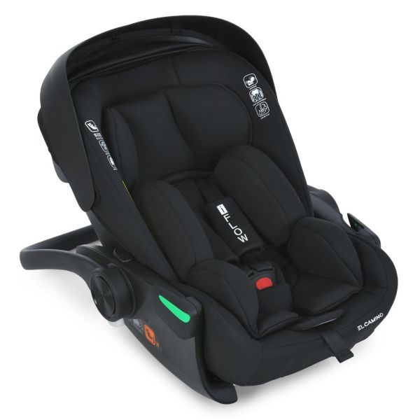 Автокресло El Camino i-FLOW ME 1198 Black — фото 5
