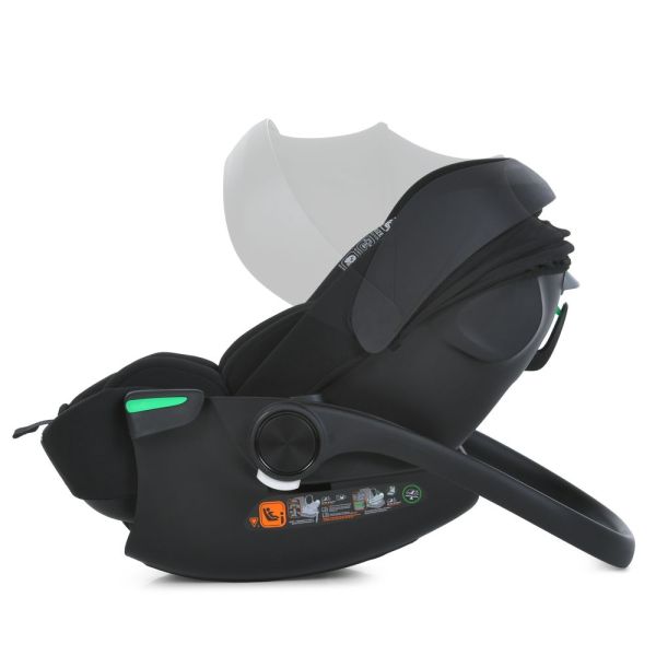 Автокресло El Camino i-FLOW ME 1198 Black — фото 7