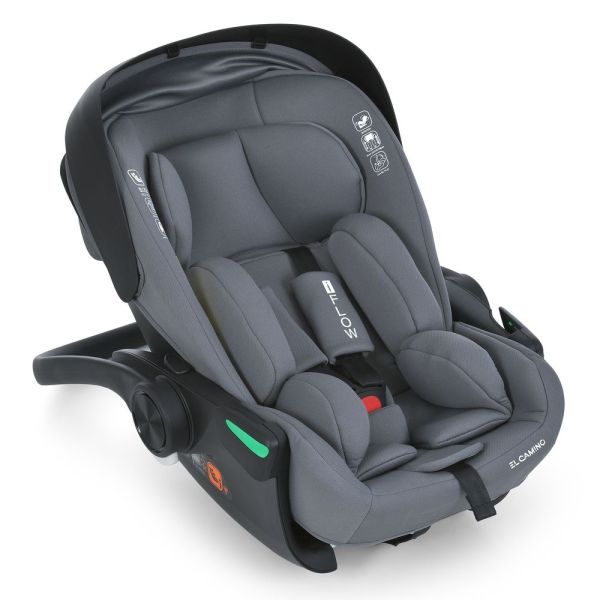 Автокресло El Camino i-FLOW ME 1198 Gray — фото 2