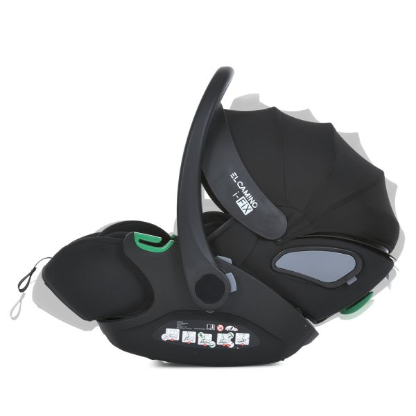Автокресло детское ME 1110 i-FIX ME 1110 Jet Black — фото 2