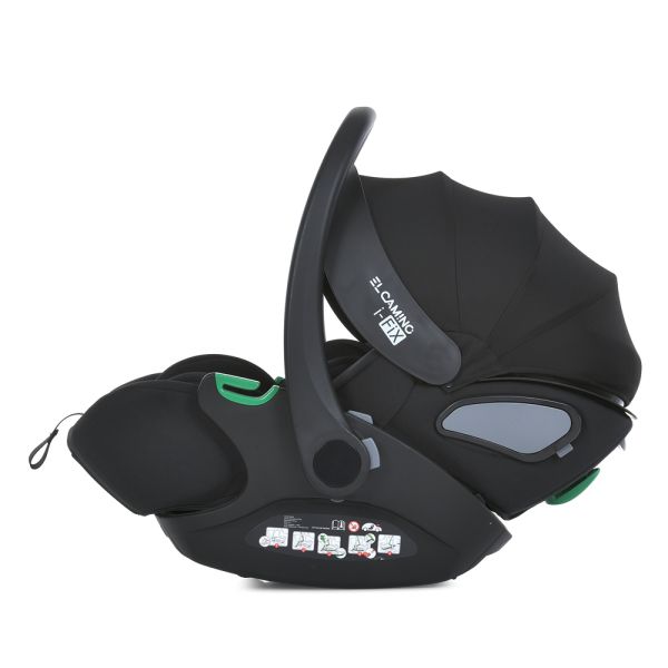 Автокресло детское ME 1110 i-FIX ME 1110 Jet Black — фото 3