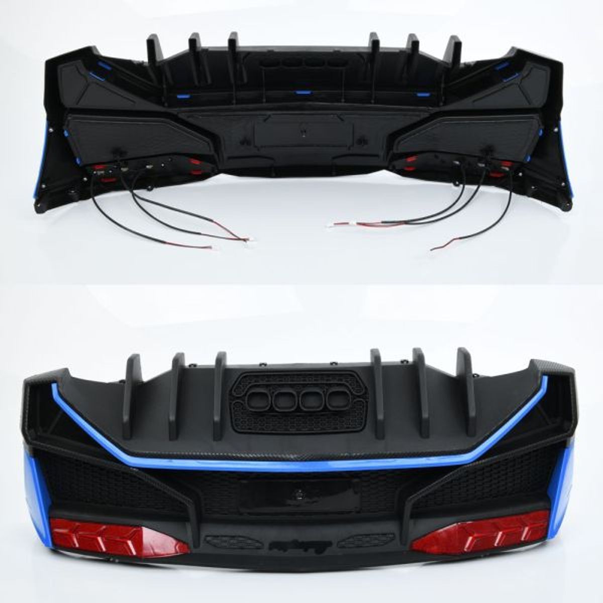 Бампер M 5738-REAR BUMPER BLUE