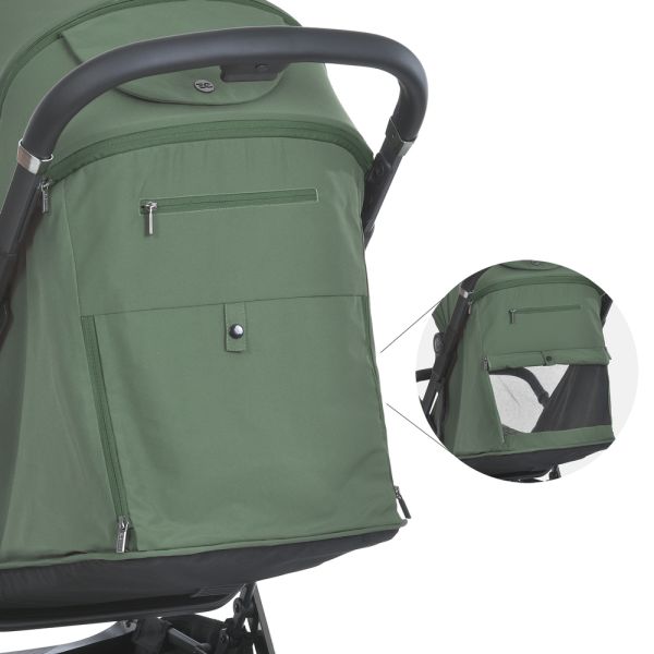 Коляска детская ME 1127-B BEYA Khaki Green — фото 4