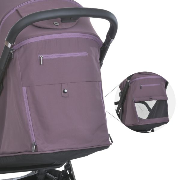 Детская коляска ME 1127-B BEYA Vintage Plum — фото 3