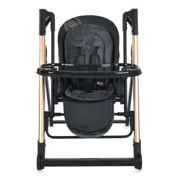Стульчик-качели ME 1102 DEBUT Posh Black — фото 2