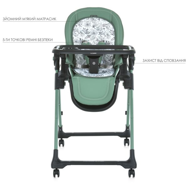 Стульчик ME 1037-B CRYSTAL Green — фото 7