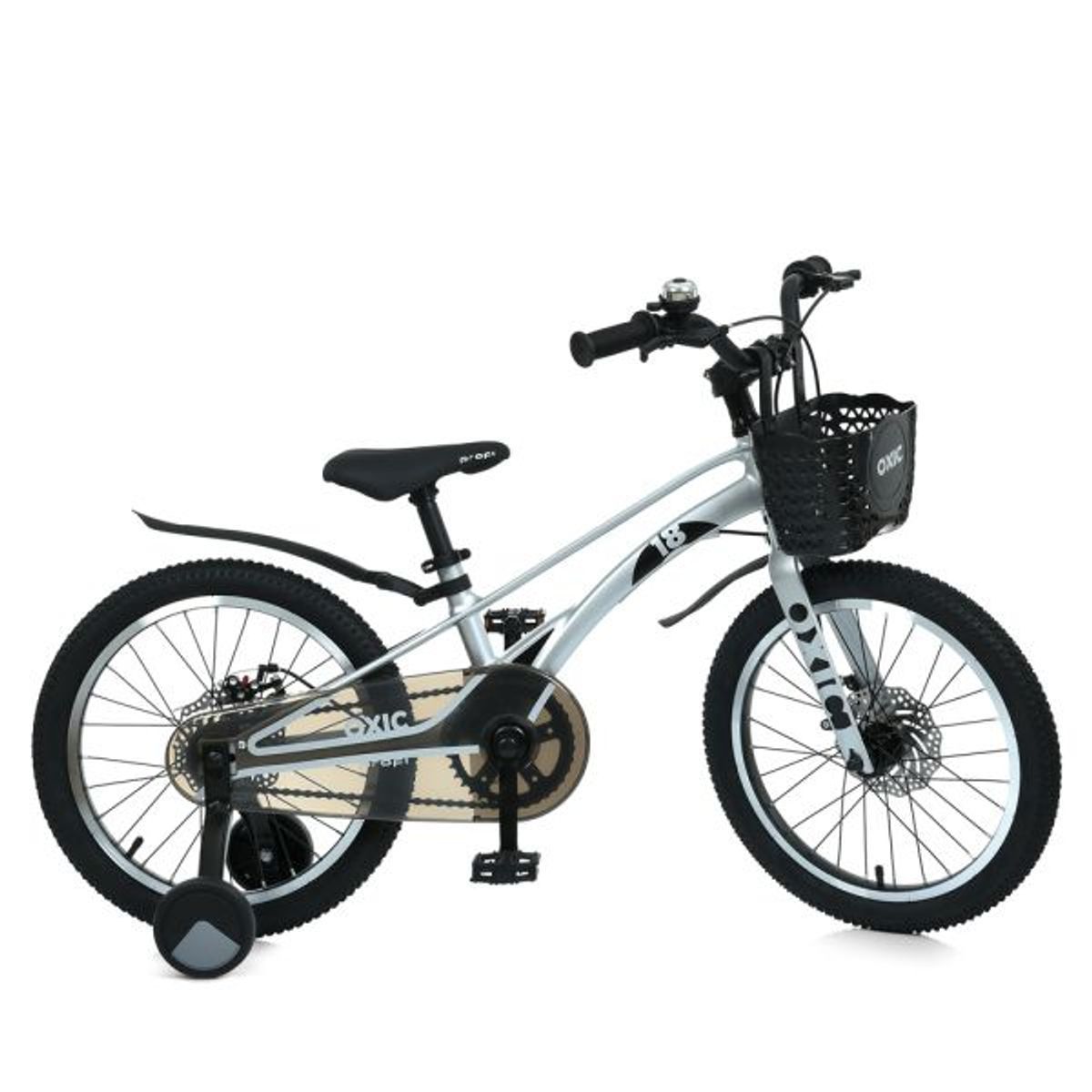 Дитячий велосипед 18" PROF1, сірий