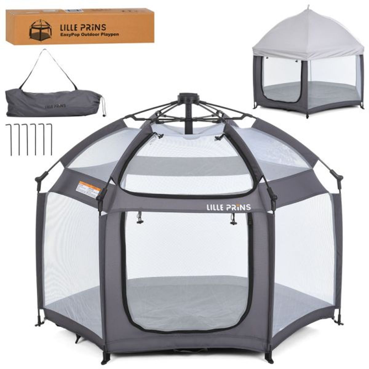 Палатка MR1515 Platinum Grey, для дітей