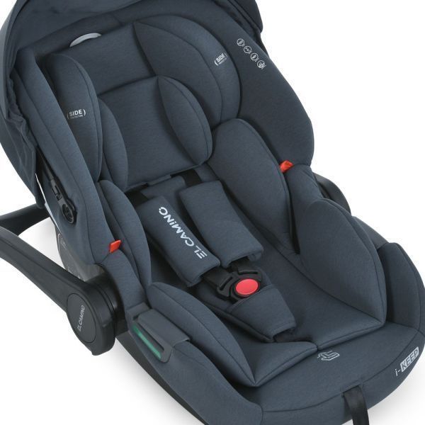 Автокрісло ME1186 i-KEEP, сіре, для новонароджених 320257 фото