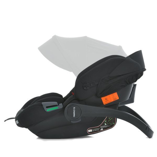 Автокрісло ME1186 i-KEEP, чорне меланжеве 308585 фото